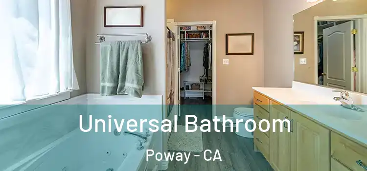  Universal Bathroom Poway - CA